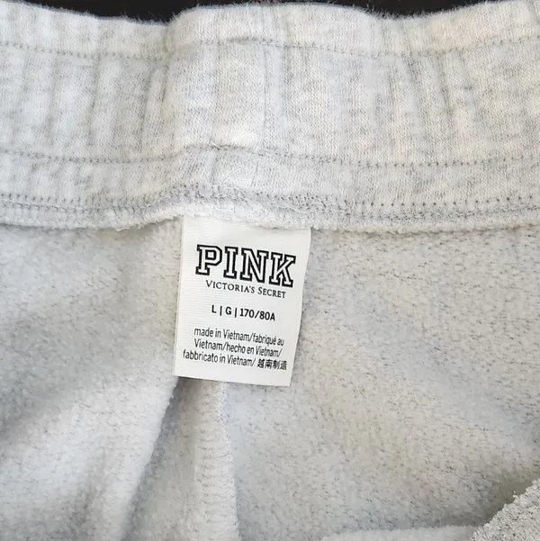 PINK Victoria's Secret Retired Skinny Joggers Size L - Image 2