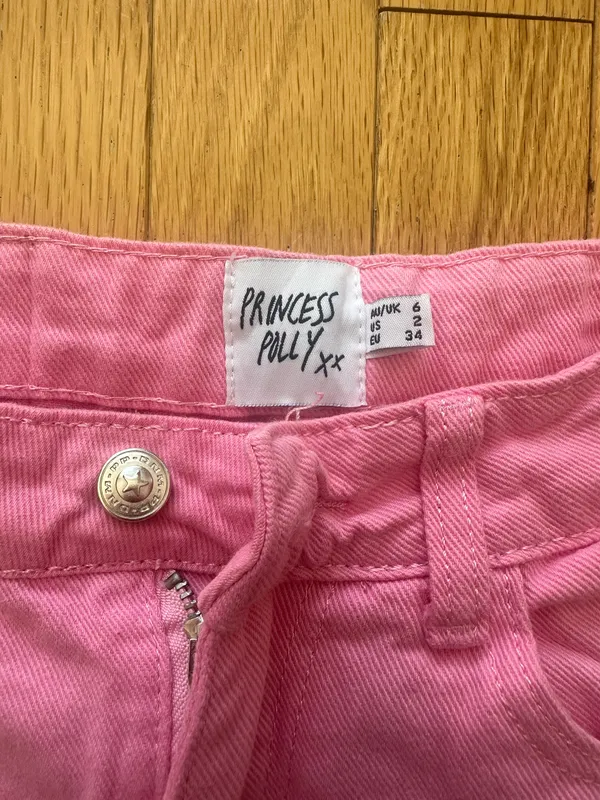Pink Cascade High-Rise Flare Jeans 12 - Image 2