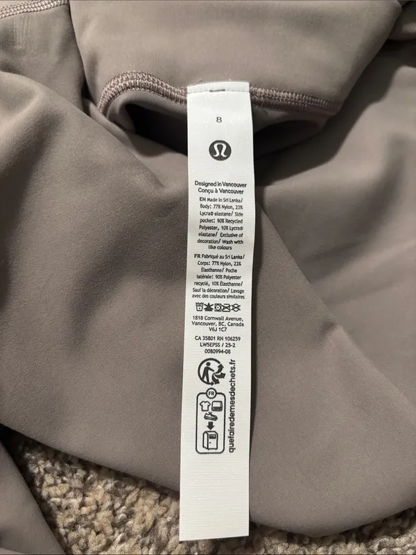 Lululemon Wunder Train High-Rise Tight with Pockets 25" size 8 - Image 5