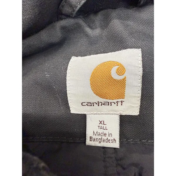 Carhartt Quick Duck Jacket Mens XL Black Canvas Woodward Traditional Insulated‎ - Image 7