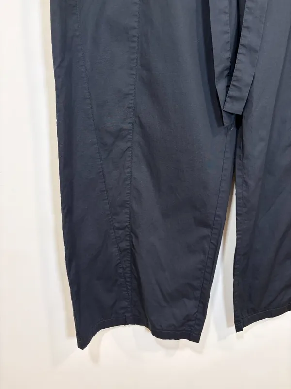 🌟 Bumpsuit 🌟 The Realxed Drawstring Poplin Wide Leg Pant Black Sz S - Image 7