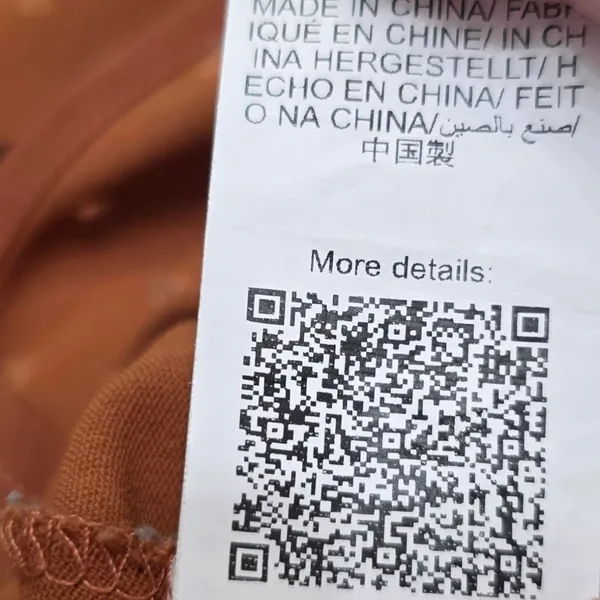 Shein Burnt Orange Ruffled Waist Blouse‎ - Image 4