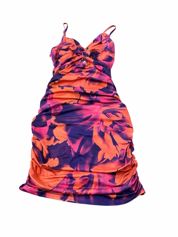 Women’s Spaghetti Strap Dress Purple Size M - Image 3