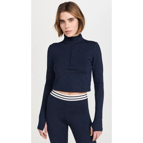 Splits59 Stevie Active Rib Half Zip‎ New with Tags Size Small - Image 6