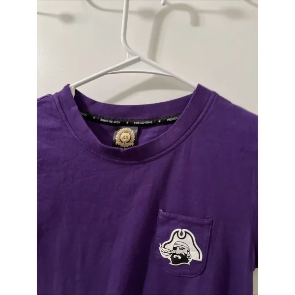 East Carolina University ECU Pirates Womens Juniors Short Sleeve T-Shirt Size S - Image 2