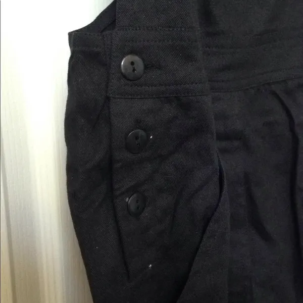 FINAL MARKDOWN Women's Raiment Fashions Black Overalls, Small - Image 5