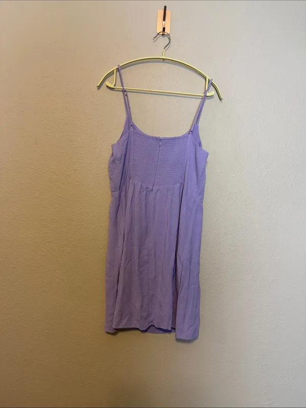 Aritzia Sunday Best Jackson‎ Mini Dress Lavish Lavender Purple Size Large - Image 6