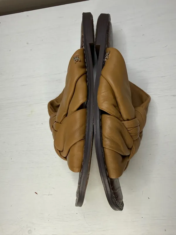Sam Edelman Garson Slide Sandal Knotted Leather Cushioned Sz 8 - Image 7