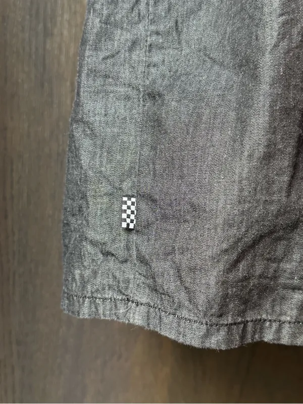 Vans Charcoal Gray Zip-Front Mini Sundress xl - Image 4