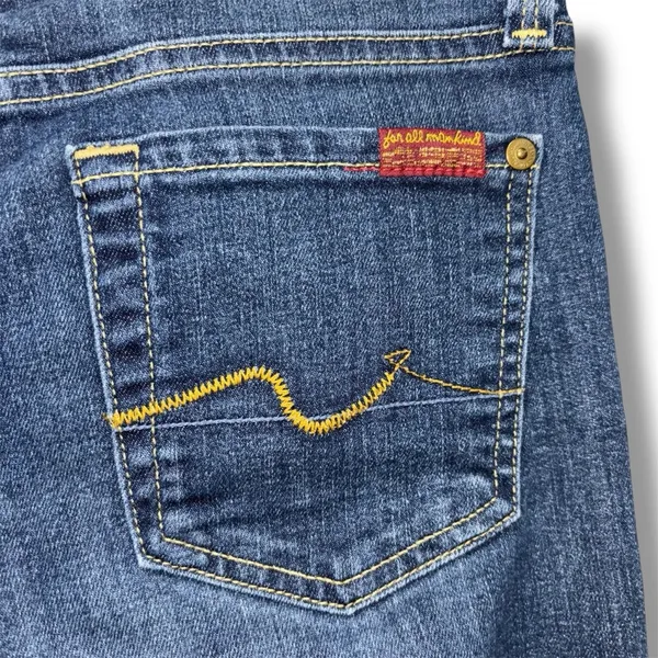7 for all mankind straight leg jeans - Image 3