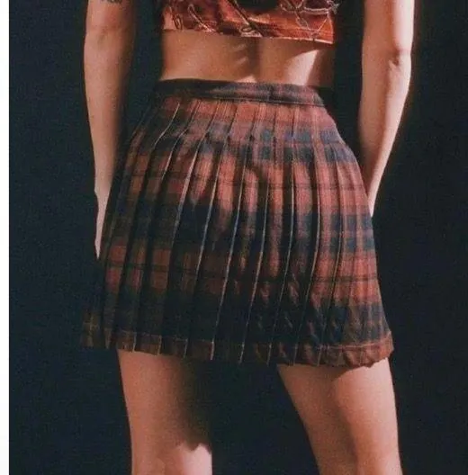 Urban outfitters plaid preppy mini skirt - Image 5