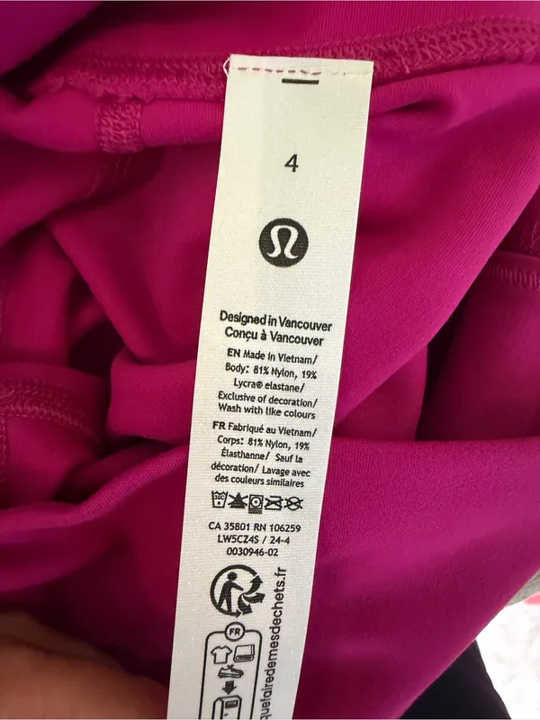 NWT lululemon Align High-Rise Pant 28” Ripened Raspberry Pink Size 4 $98 - Image 5