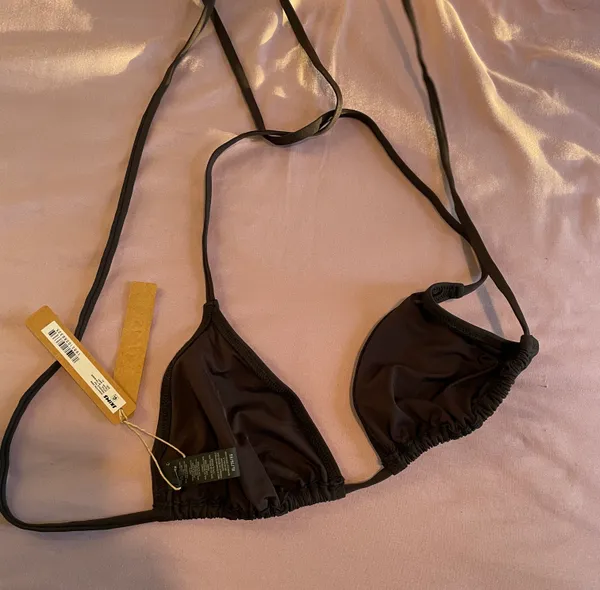 SKIMS signature swim triangle top NWT Size XL - Image 10