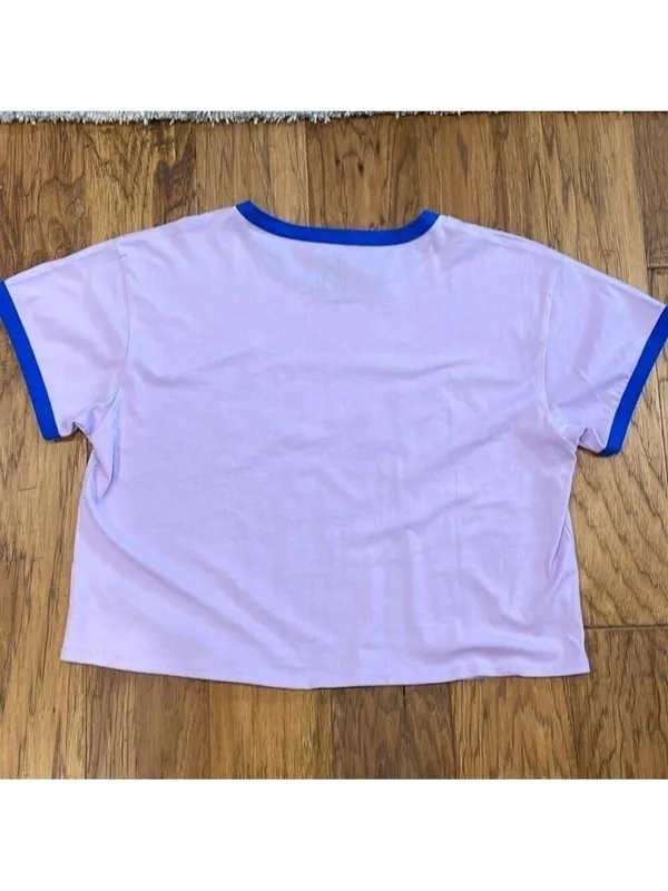 Juicy by Juicy Couture NWOT Lavender Crop size XL - Image 6