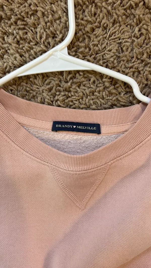 Brandy Melville pink sweatshirt  - Image 2