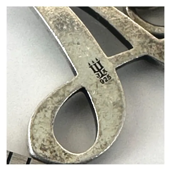 James Avery Sterling silver A monogram bracelet - Image 6