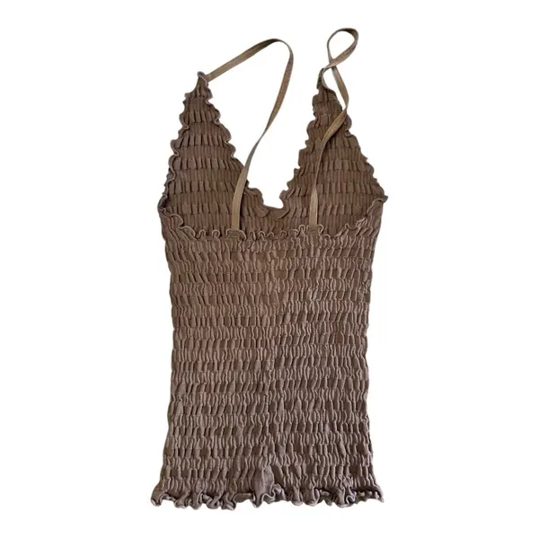 🆕FP Intimates Puckered Textured Tank Top with Voop Neckline - Image 3
