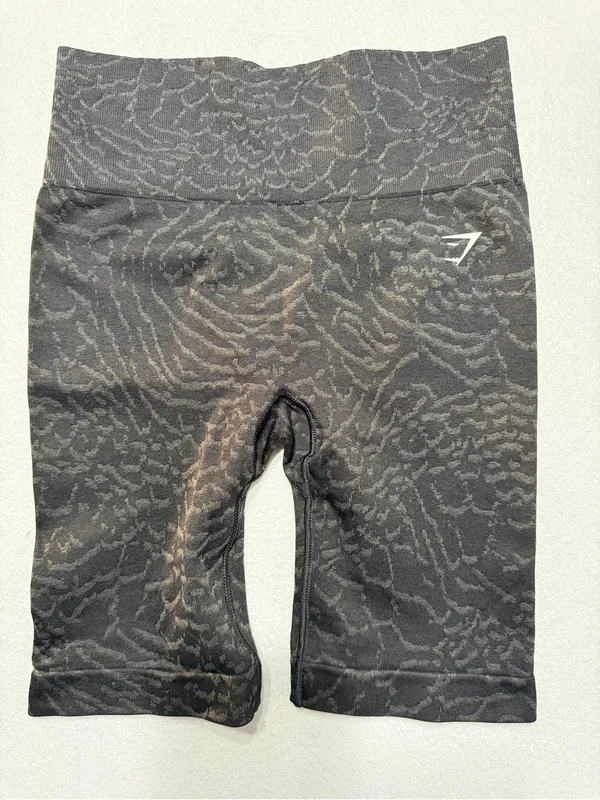 Gymshark Animal Adapt Women’s High Waist Sz Small Shorts, Booty Scrunch - Image 3