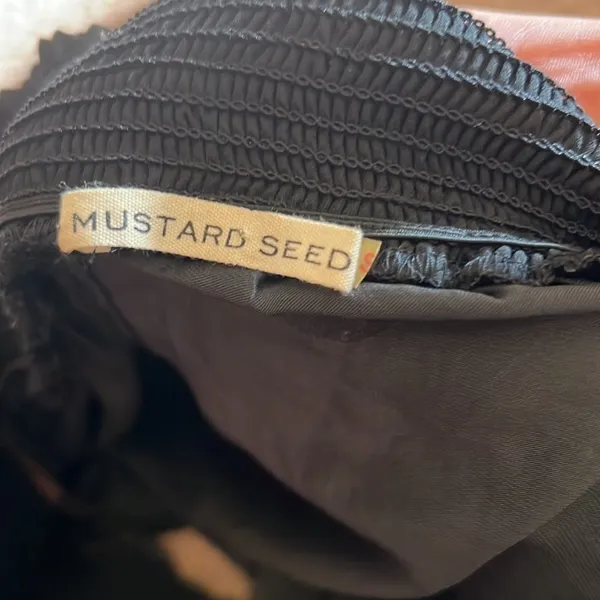 Mustard seed small off the shoulder top small‎ - Image 7