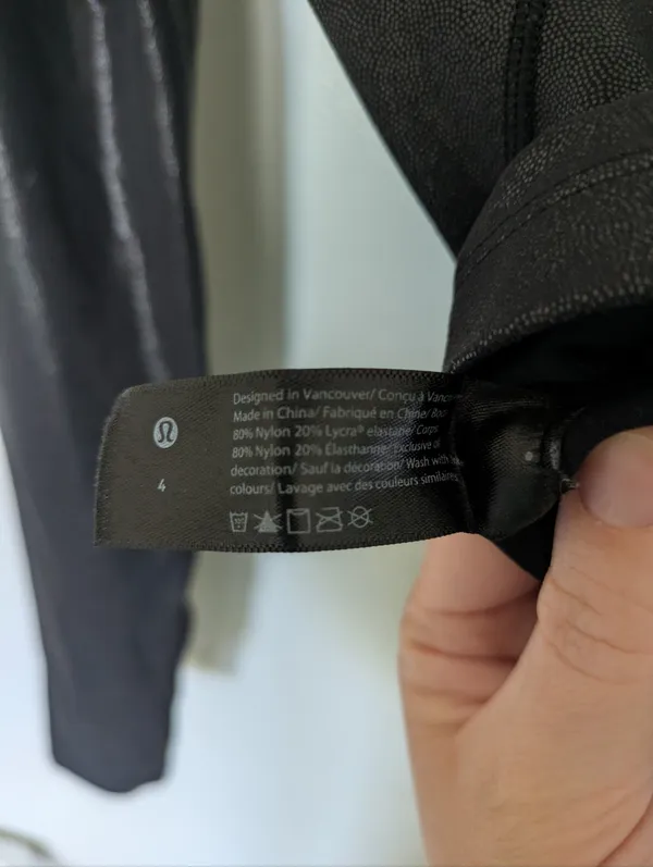 Lululemon Align Long Sleeve Shirt Shine Black 4 - Image 6