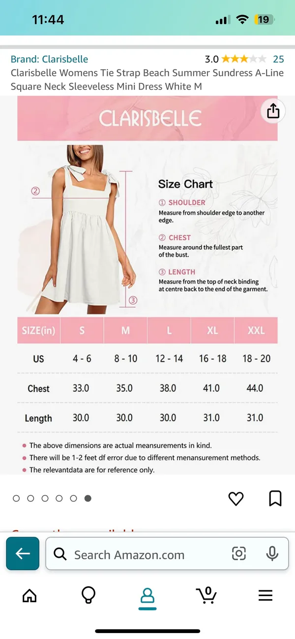 White Sundress Size M - Image 6