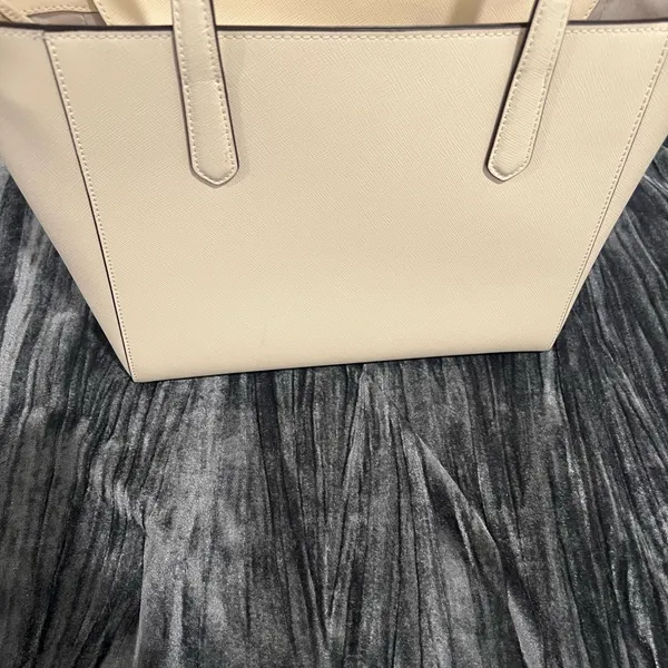 Kate Spade Ivory Tote Bag - Image 3