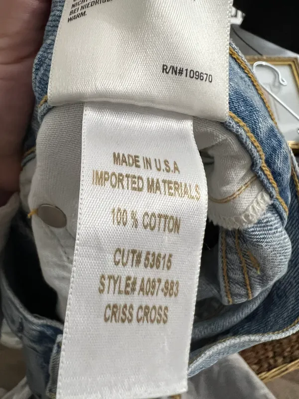 AGOLDE Criss Cross Jeans - Image 8