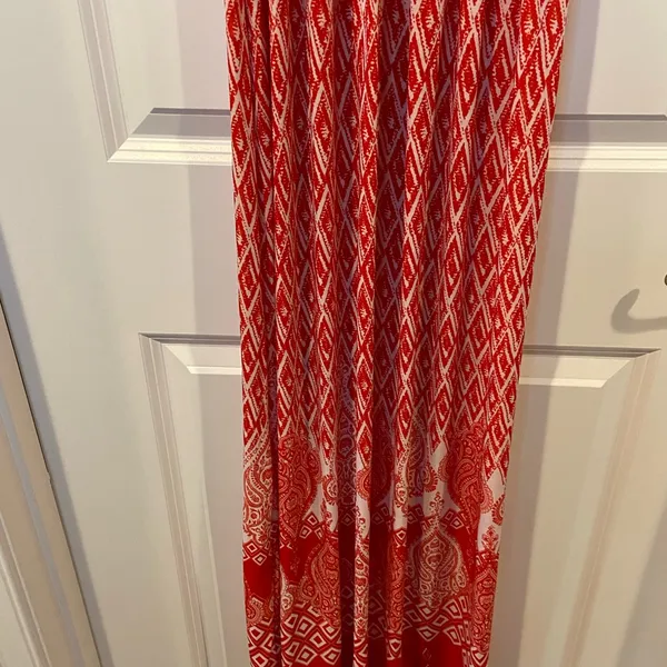 Maxi sleeveless dress Red - Image 8