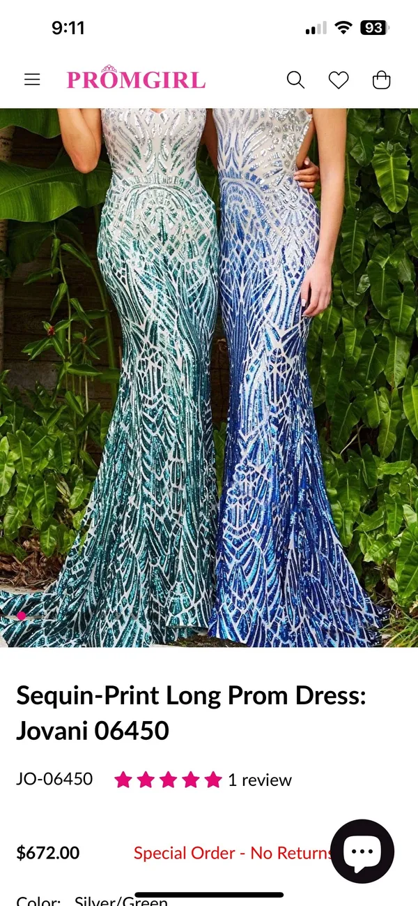 Jovani Prom Dresss - Image 3