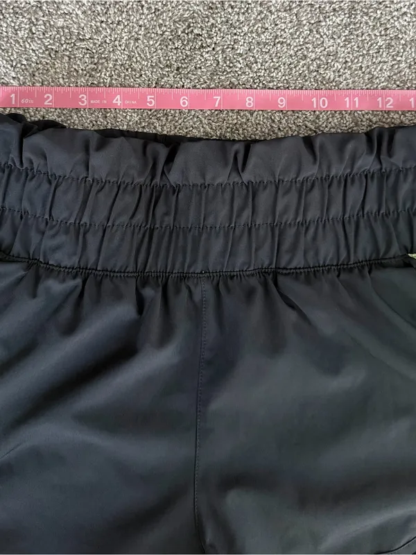 Avia Women’s M 8-10 Black Neon Green Colorblock Running Athletic Shorts - Image 6