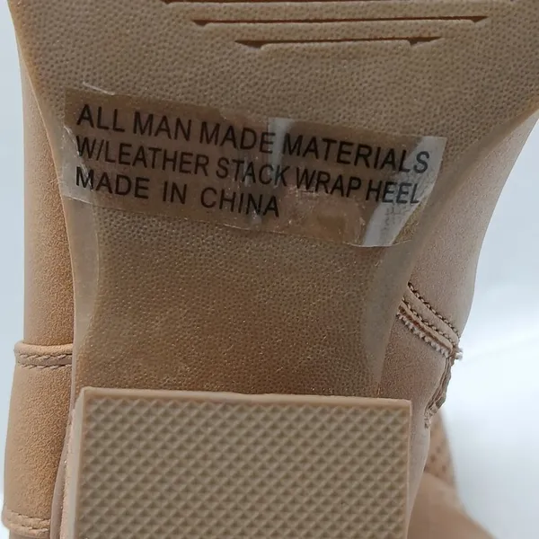 Dolce Vita Kirby Ankle Boot Women 6.5 Tan Western Shoes Cowboy Cowgirl Pointed - Image 10