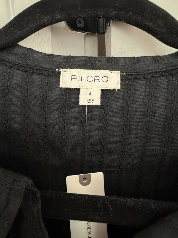 Pilcro Keira Waisted Tuxedo Blouse - Image 4