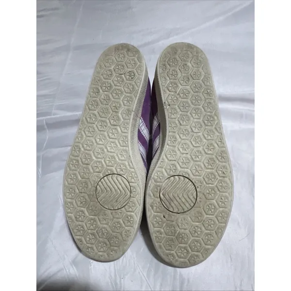 Adidas Gazelle Originals OG Pink Purple Suede M Size 5 - Image 8