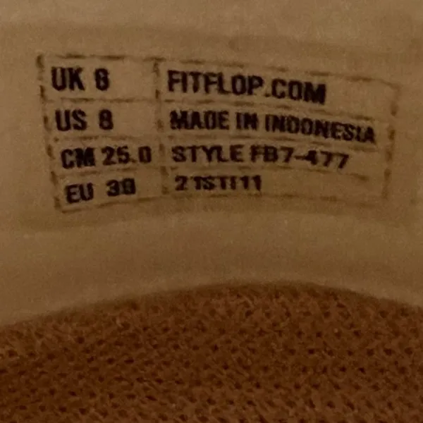 Fitflop Rally e01 Multi Knit Sneakers Shoes Womens 8 Cream Tenniscore Streetwear - Image 12