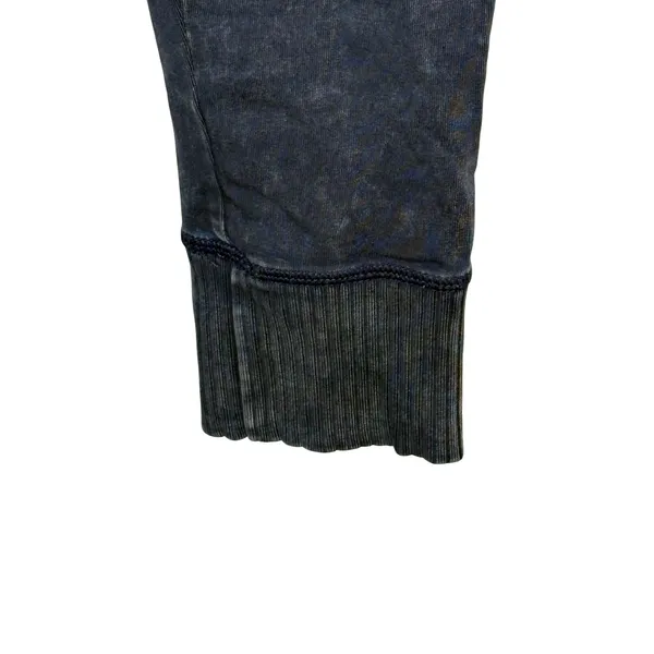 Aerie Chill Play Move Jogger Leggings Womens Medium Blue Acid Wash High‎ Waist - Image 5