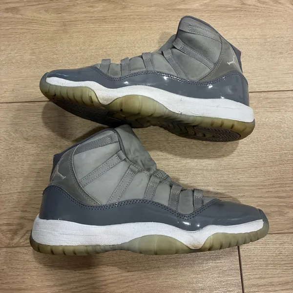 Size 6Y/7.5W - Nike Air Jordan 11 Retro "Cool Grey" Sneakers - 378038-005 - Image 2