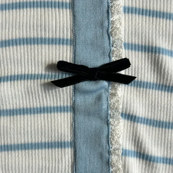 Cinta stripe sweater White Size L - Image 7