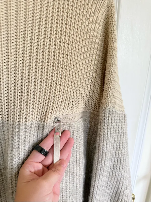 Varley Darwell Sweater in Cashew - Image 3