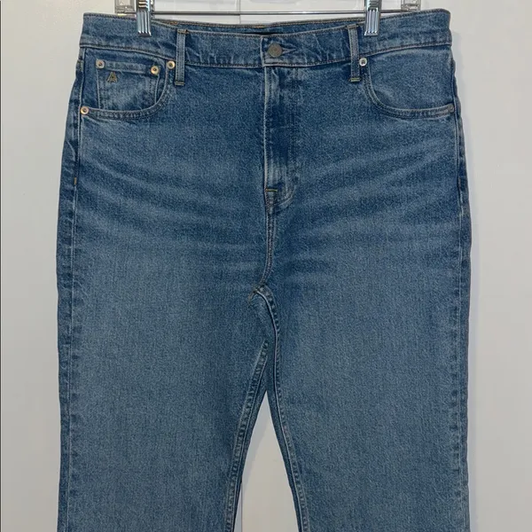ABLE High Rise Straight Leg Jeans Stretch Denim Women’s 31 - Image 3