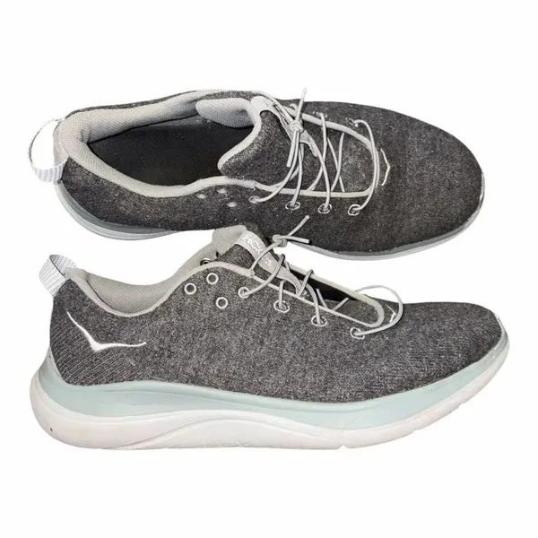 ✨Hoka One One - Hupana Flow Wool Dark Shadow Sz 9 Sneakers✨ - Image 5
