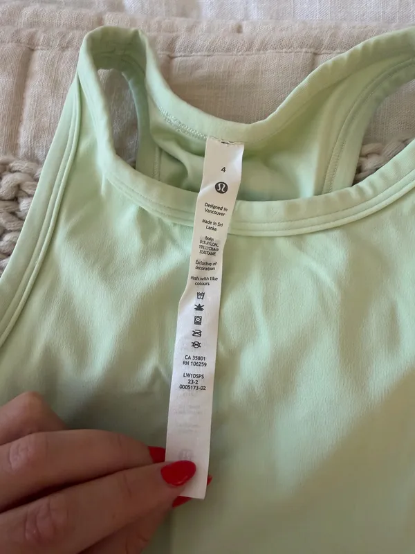 Lululemon Tank Top Racerback - Image 3