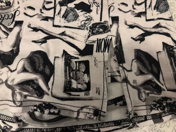 black and white urban outfitters skirt - Image 2
