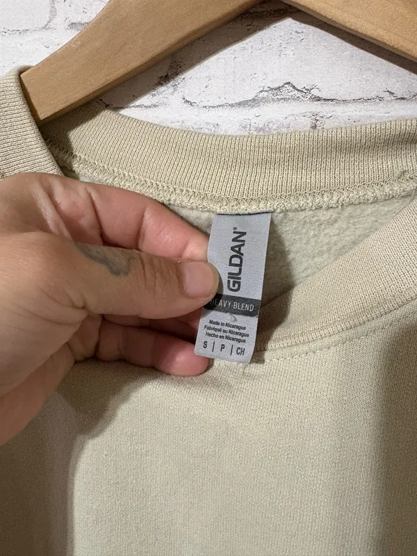 Gildan Custom Taylor Swift Antihero Cream Crewneck - Image 5