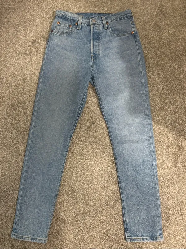 Levi’s 501® Skinny Women's Jeans in Tango Light - Size: W25 L28 - Image 3