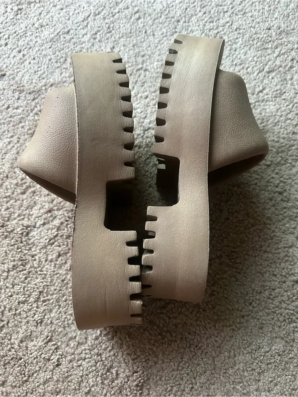 Jeffrey Campbell Lug Sole Slide Sandals 8 - Image 4