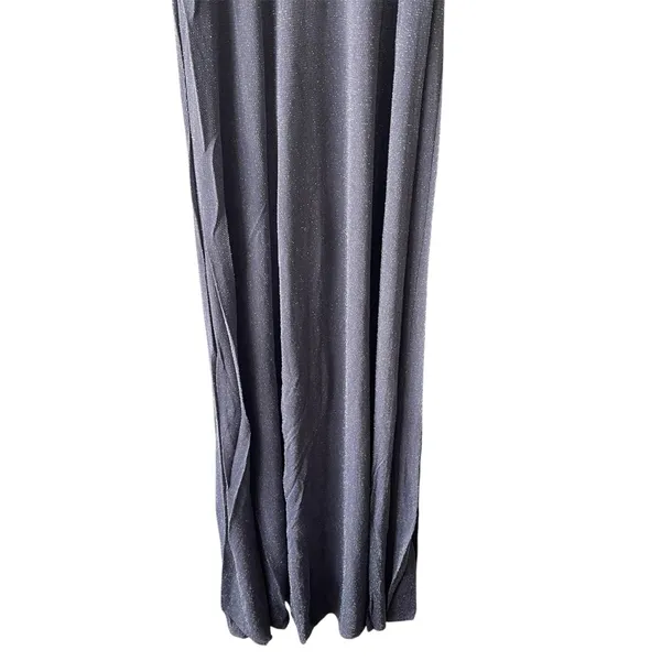 Show Me Your Mumu Renee Ruffle Maxi Dress Dancing Queen Shine Smoke Small NWT - Image 5