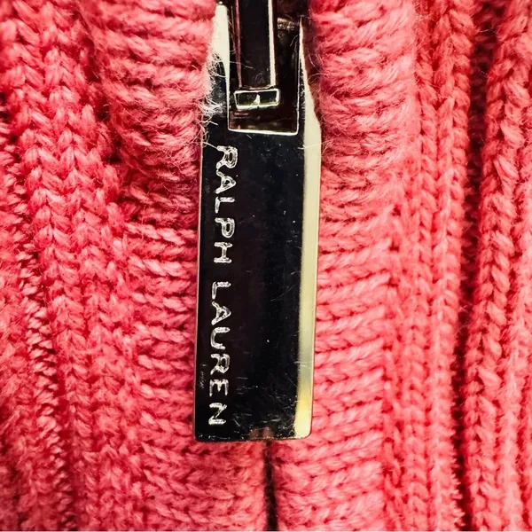 Polo Ralph Lauren Pink Turtleneck Sweater - Image 5