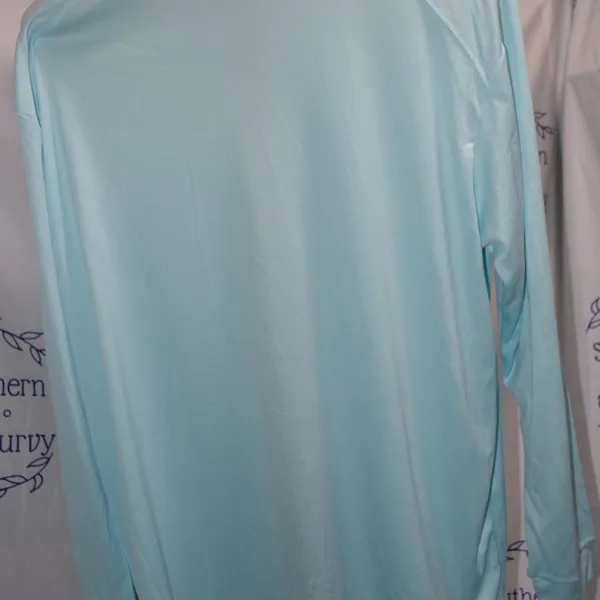 Paragon Light Blue, Sun Protection, Long Sleeve Shirt, Size 2XL - Image 2