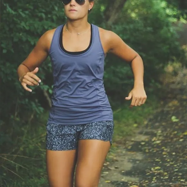 Lululemon Run Times Short in Mini Splatter White Black Size 6 - Image 10
