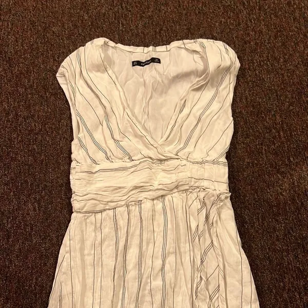 Zara white stripe dress smal‎ - Image 5